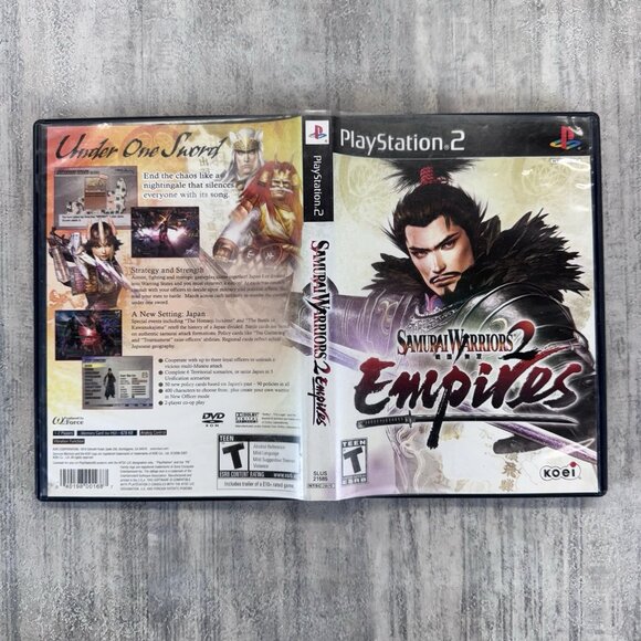 Samurai Warriors 2 Empires (Sony PlayStation 2 PS2, 2007) CIB - Picture 5 of 5